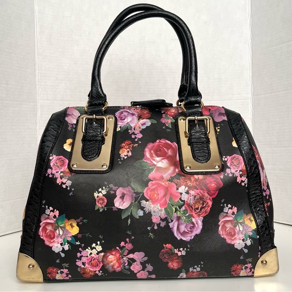 ALDO Floral Satchel Bag - Picture 1 of 12